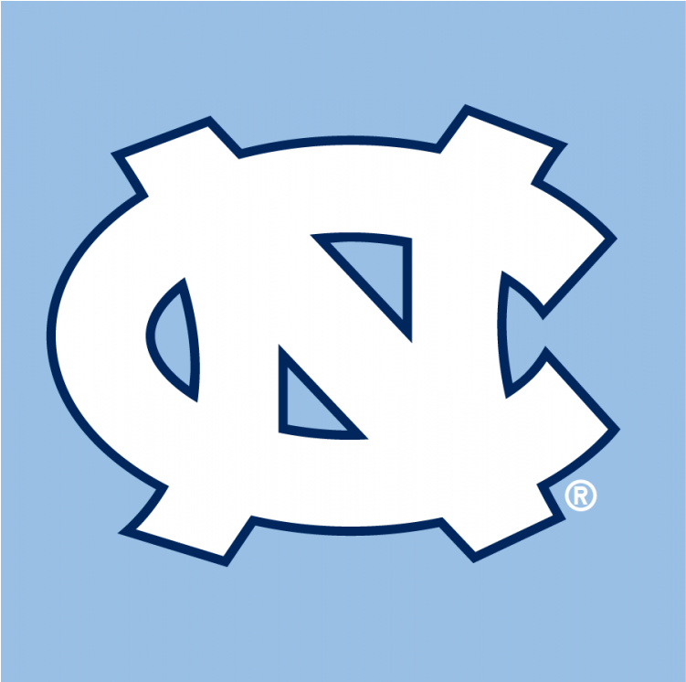 North Carolina Tar Heels Iron Ons - North Carolina University Flag (750x930)