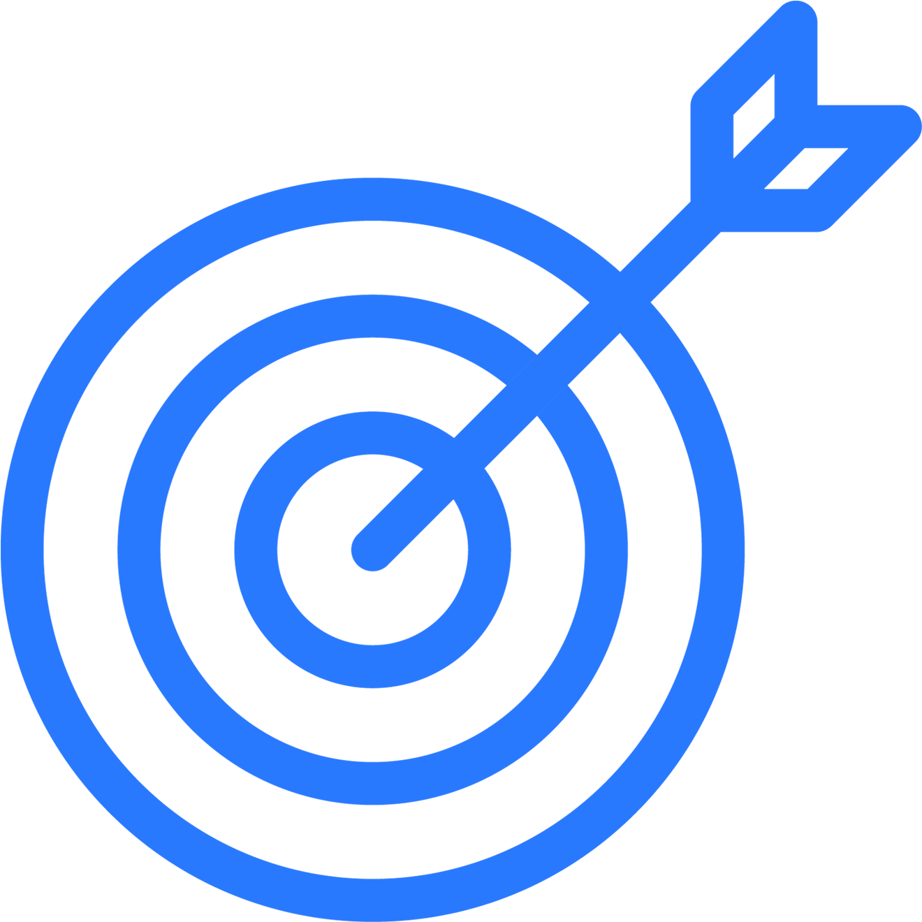 Make A Difference - Archery Clipart Black And White (1667x1667)