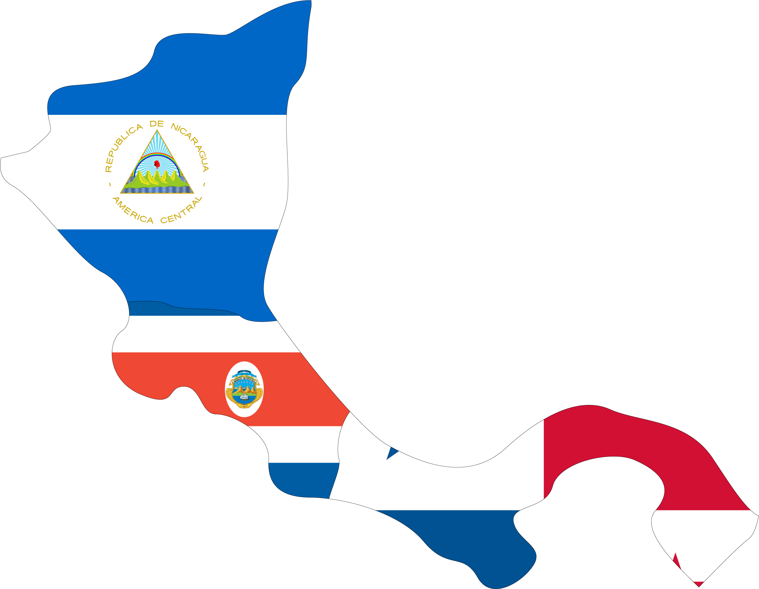 3230 X 2342 1 - Costa Rica Flag (3230x2342)