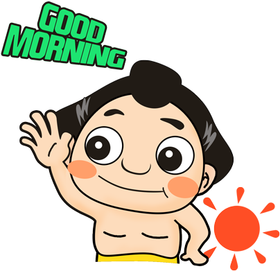 Sumo Wrestler Stickers Messages Sticker-6 - Cartoon (408x408)