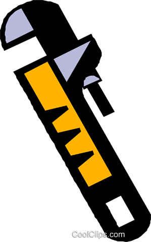 Monkey Wrenches Royalty Free Vector Clip Art Illustration - Monkey Wrenches Royalty Free Vector Clip Art Illustration (299x480)