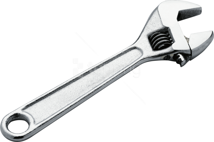 Free Png Wrench - Klucz Francuski (850x566)