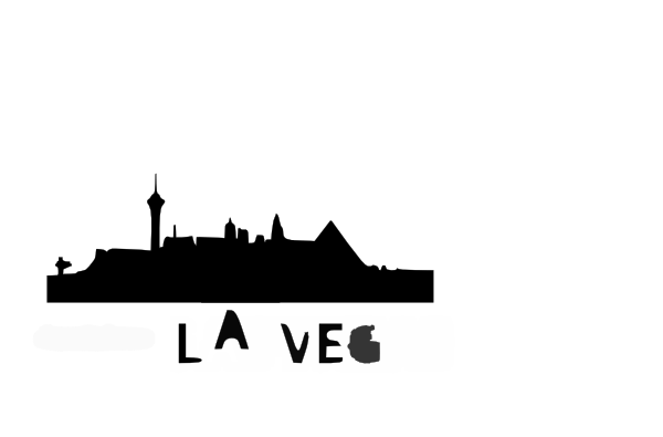 Vegas Skyline Vector (600x395)