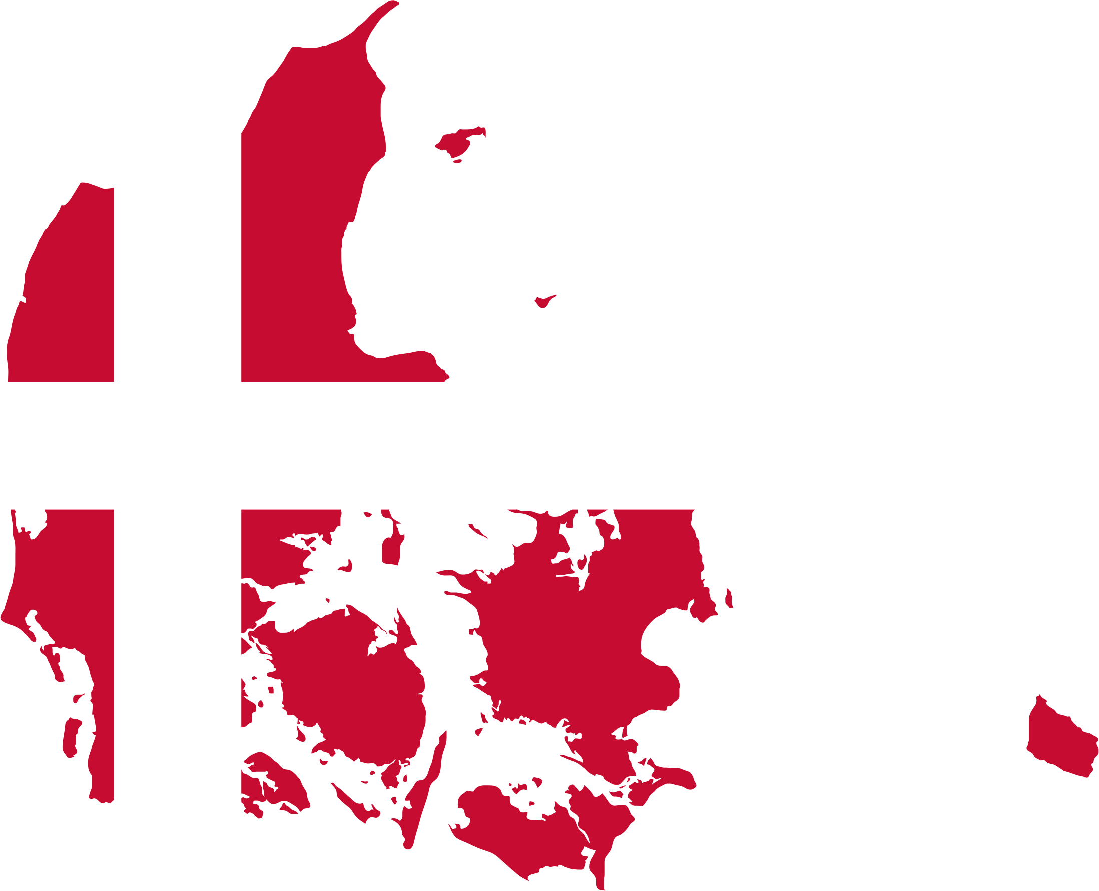 Big Image - Danish Map Flag (2196x1780)