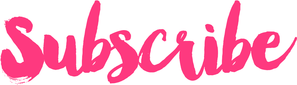 996 X 352 74 - Logo Subscribe Png Pink (996x352)