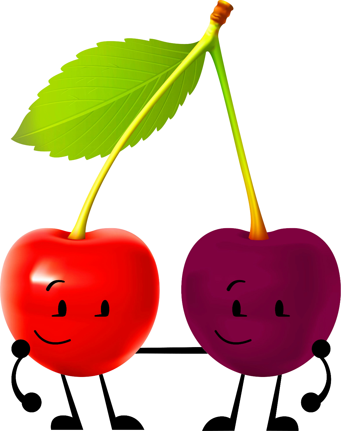 Cherries Clipart Red Object Cute Borders, Vectors, - Transparent Background Cherry (1189x1500)