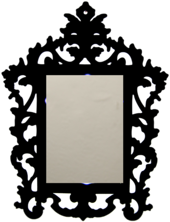 Decorative Ms Laser Cutting Service - Vintage Frame (399x500)