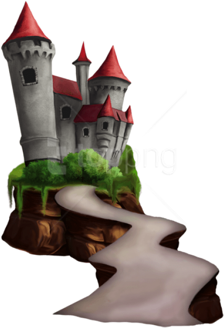 Free Png Download Transparent Castle Way Castle Clipart - Conte El Castell Encantat (480x701)