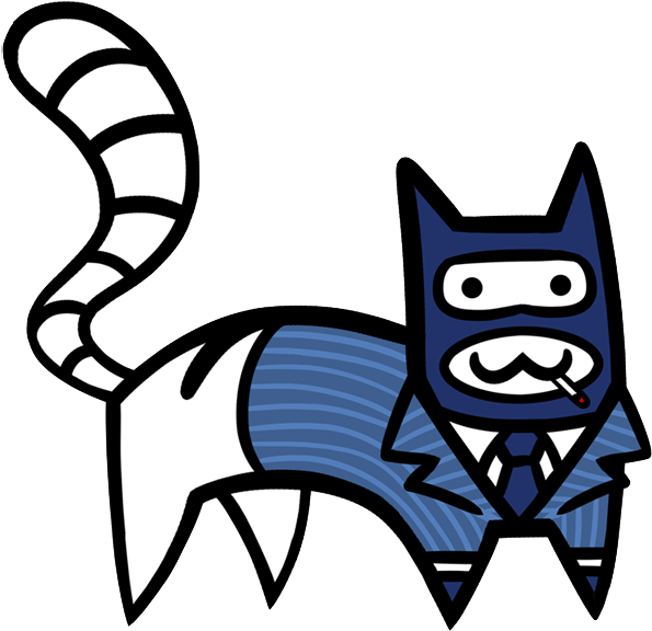 Cat Team Fortress 2 Overwatch T-shirt Black Mammal - Christmas Drawings Of Cat (637x595)