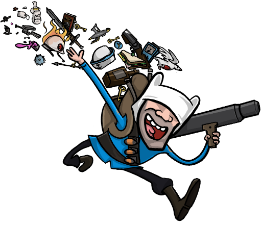 Fortress Time - Adventure Time Team Fortress 2 (512x512)