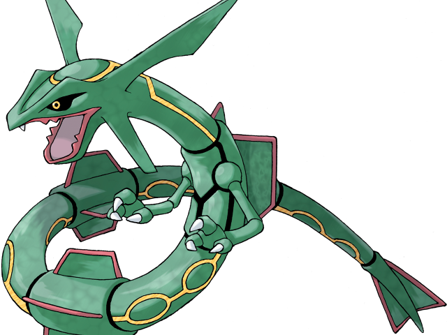 Fortress Clipart Golden - Pokemon Rayquaza (640x480)