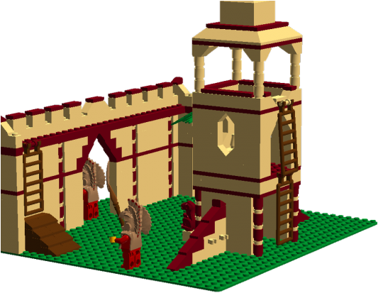 Fortress Clipart Lego Castle - Lego (640x480)