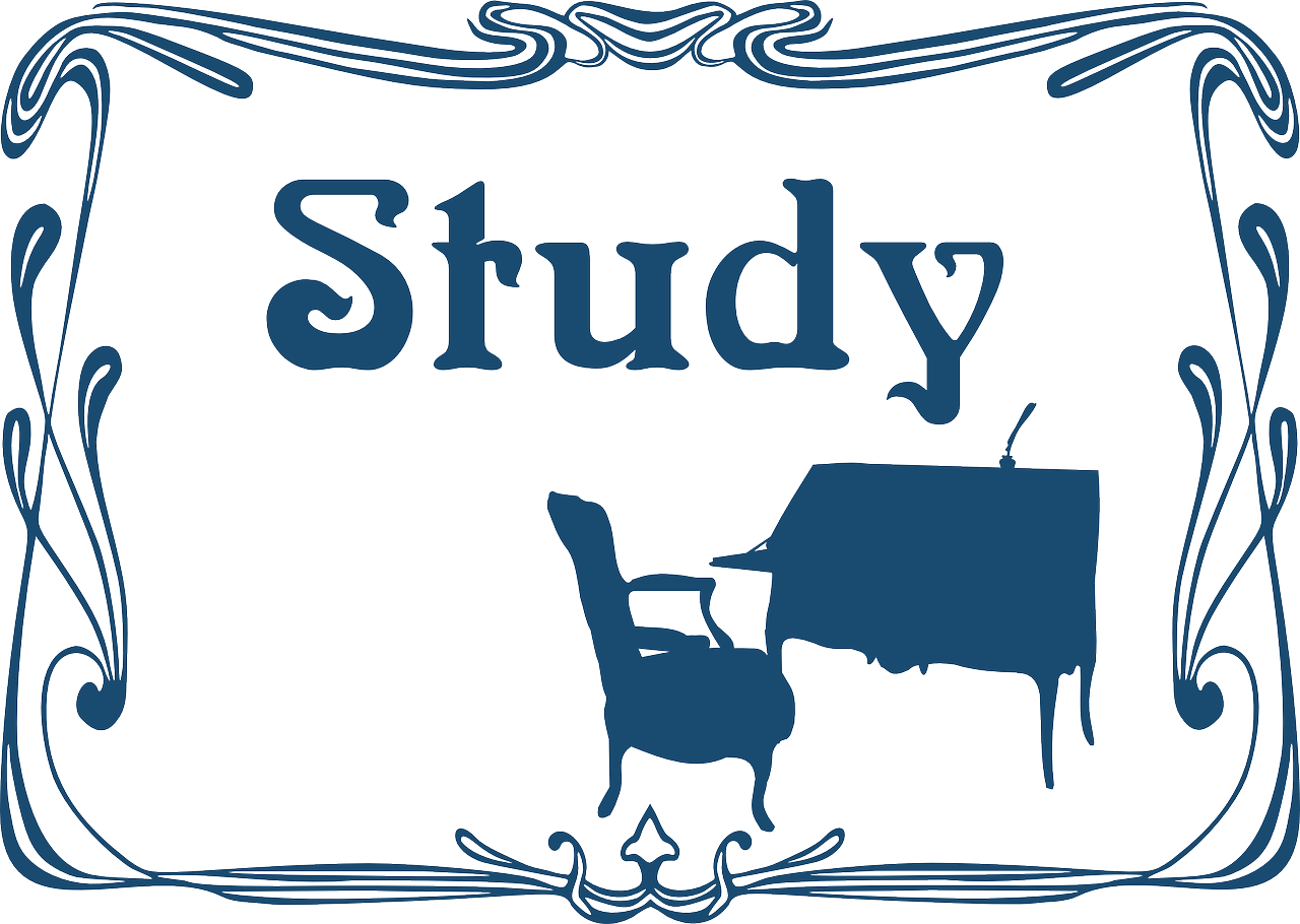 Plate,name Plate,sign, - Study Room Door Sign (1280x910)