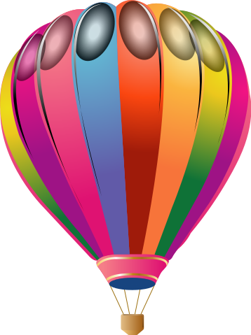 179 × 240 Pixels - Clip Art Hot Air Balloons (358x479)