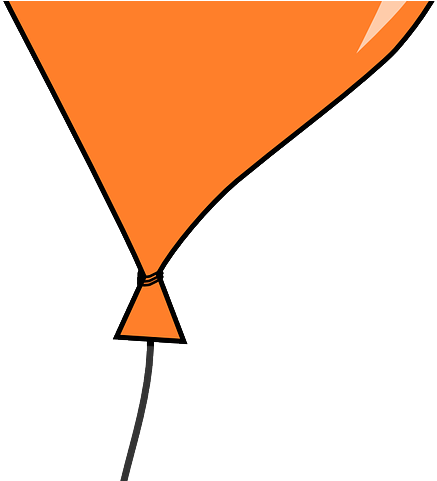 Hot Air Balloon Clipart Orange - Hot Air Balloon Clipart Orange (640x480)