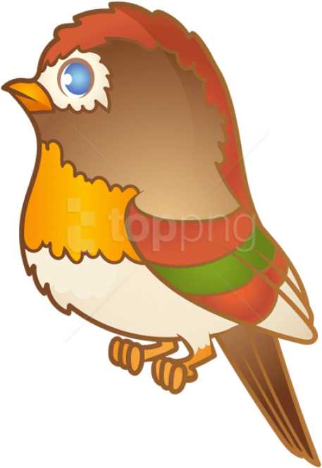 Free Png Download Brown Cartoon Bird Clipart Png Photo - Illustration (480x675)