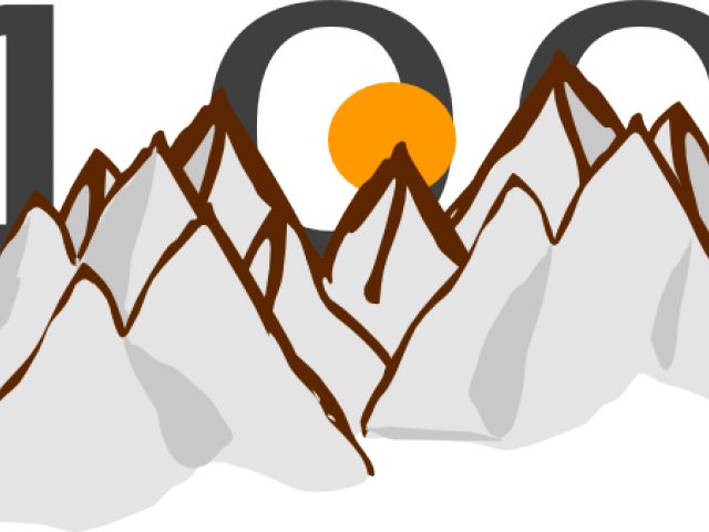 Centennial Cliparts - Mountain Range Clipart Png (640x480)