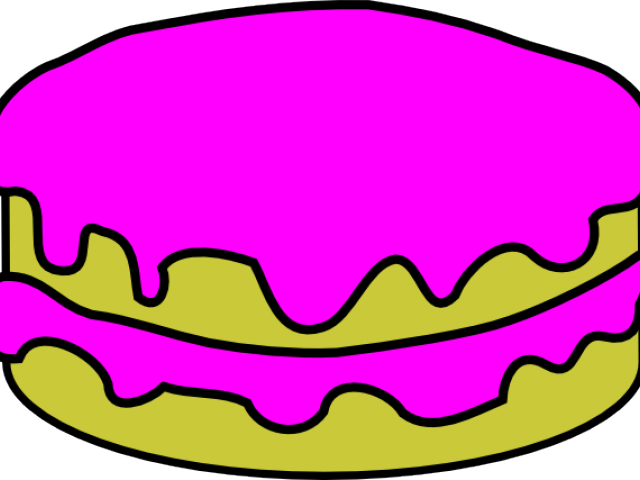 Birthday Candles Clipart Cute - Birthday Cake With 2 Candles (640x480)