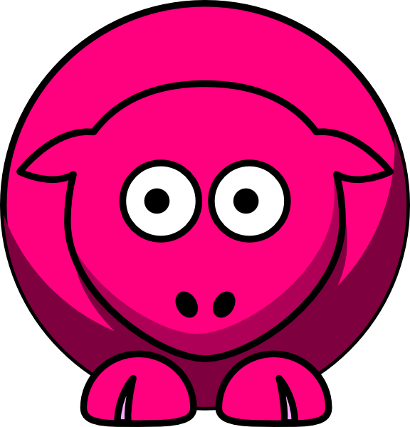 How To Set Use Sheep Looking Right Clipart - How To Set Use Sheep Looking Right Clipart (576x600)