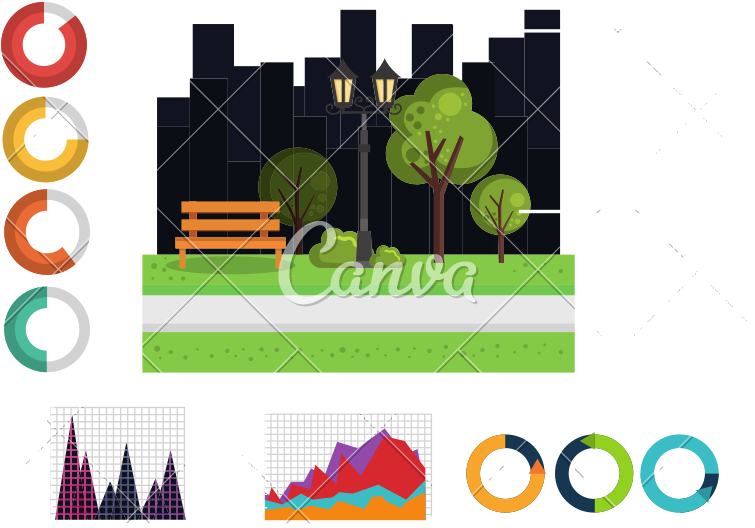 Nature Infographic Template Icons - Graphic Design (800x627)