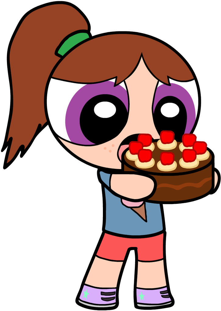 Yummy Cake By Darkmegafan01 - Cartoon (773x1034)