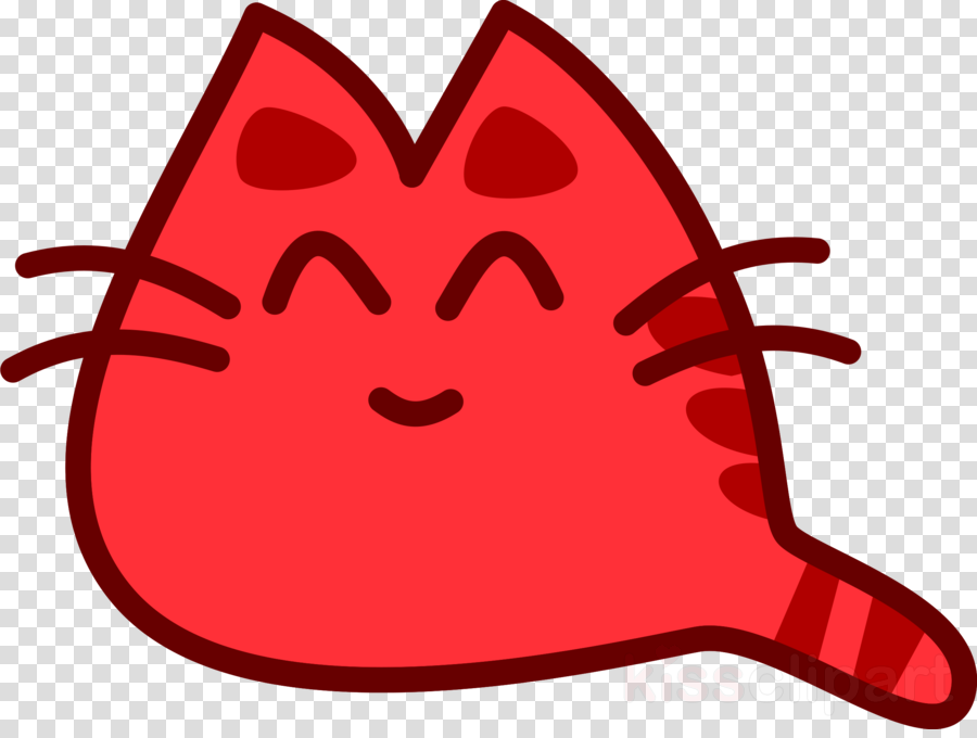 Flat Cat Png Clipart Cat Kitten Clip Art - Smiling Cat Clipart (900x680)