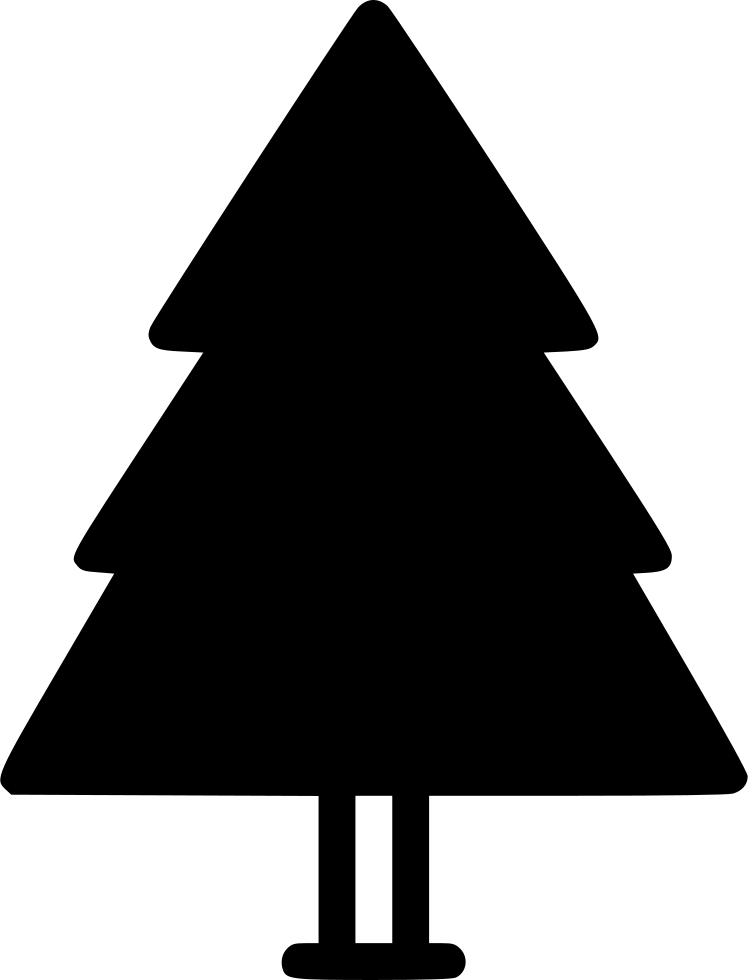 Tree Winter Nature Plant Park Comments - Skinny Christmas Tree Svg (748x980)