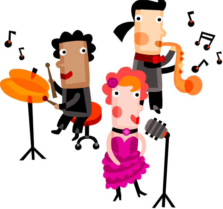 Music Clipart Program - Musical Performance Clip Art (720x677)