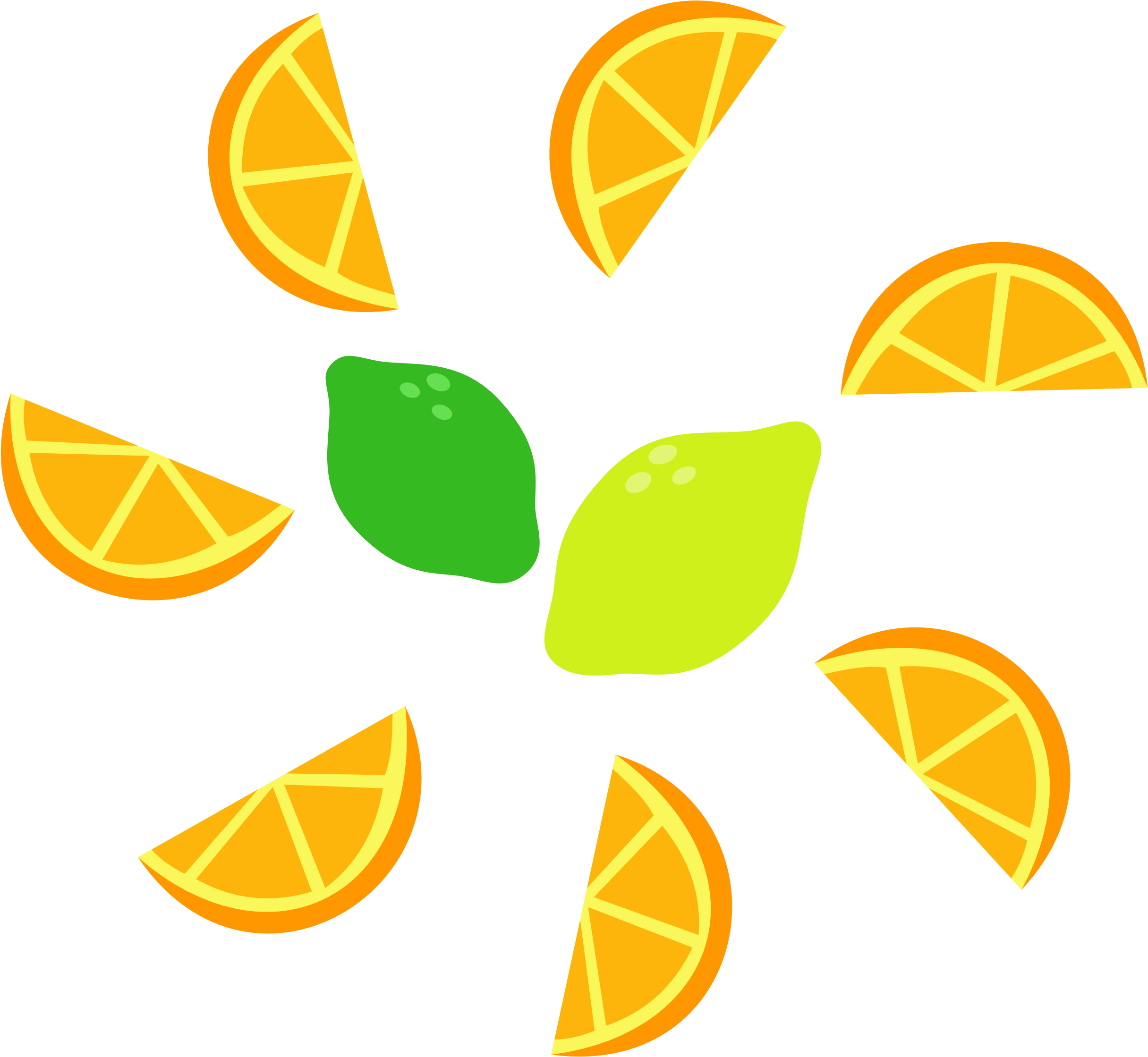 Citrus Twist Cutie Mark By The Smiling - Mlp Food Cutie Mark (2500x2302)