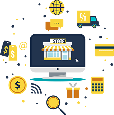 Create Your Own Marketplace Website With Hipl - Online Market Web Design (400x405)