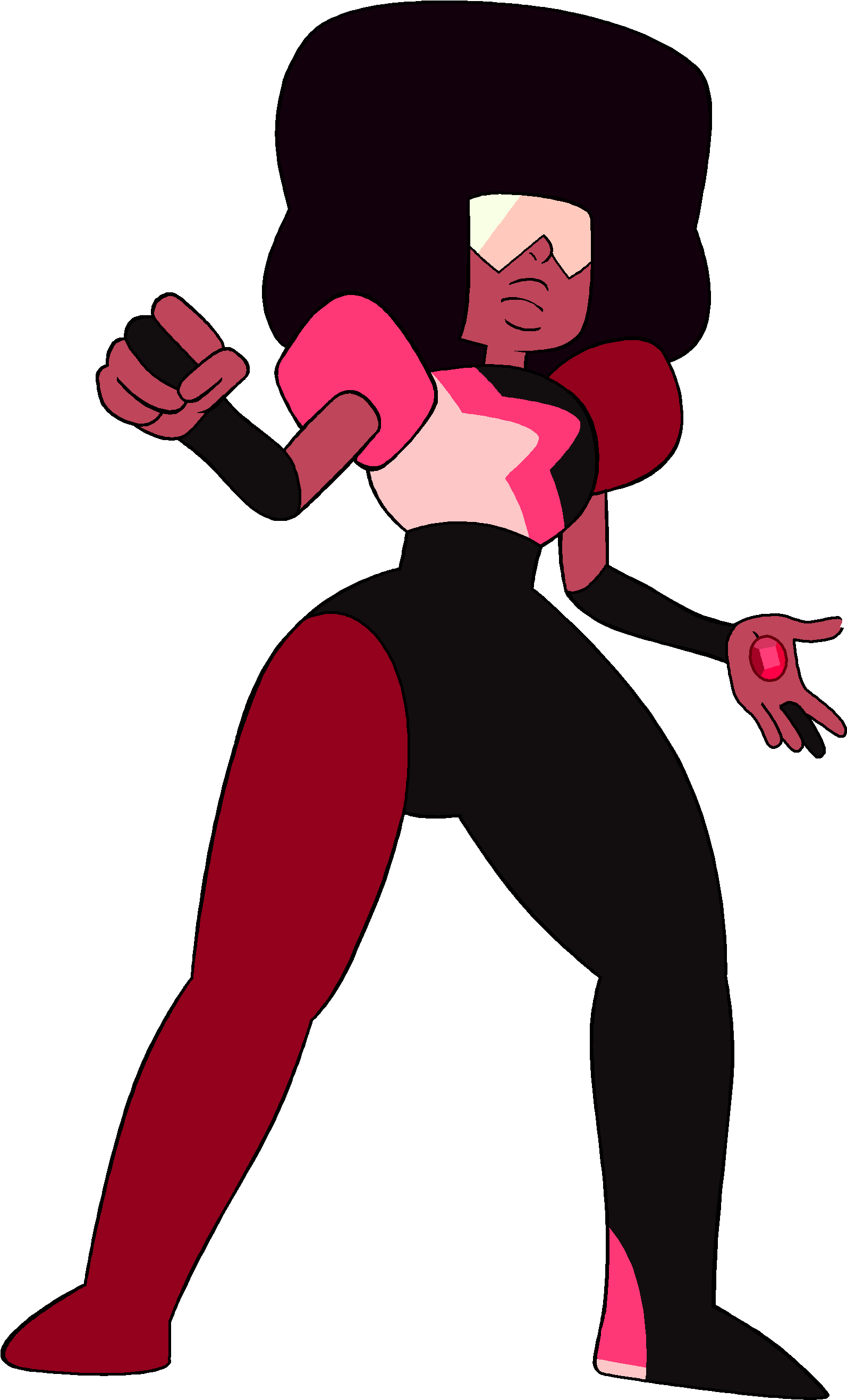 Gem Clipart Garnet - Garnet Steven Universe 2016 (1885x2714)