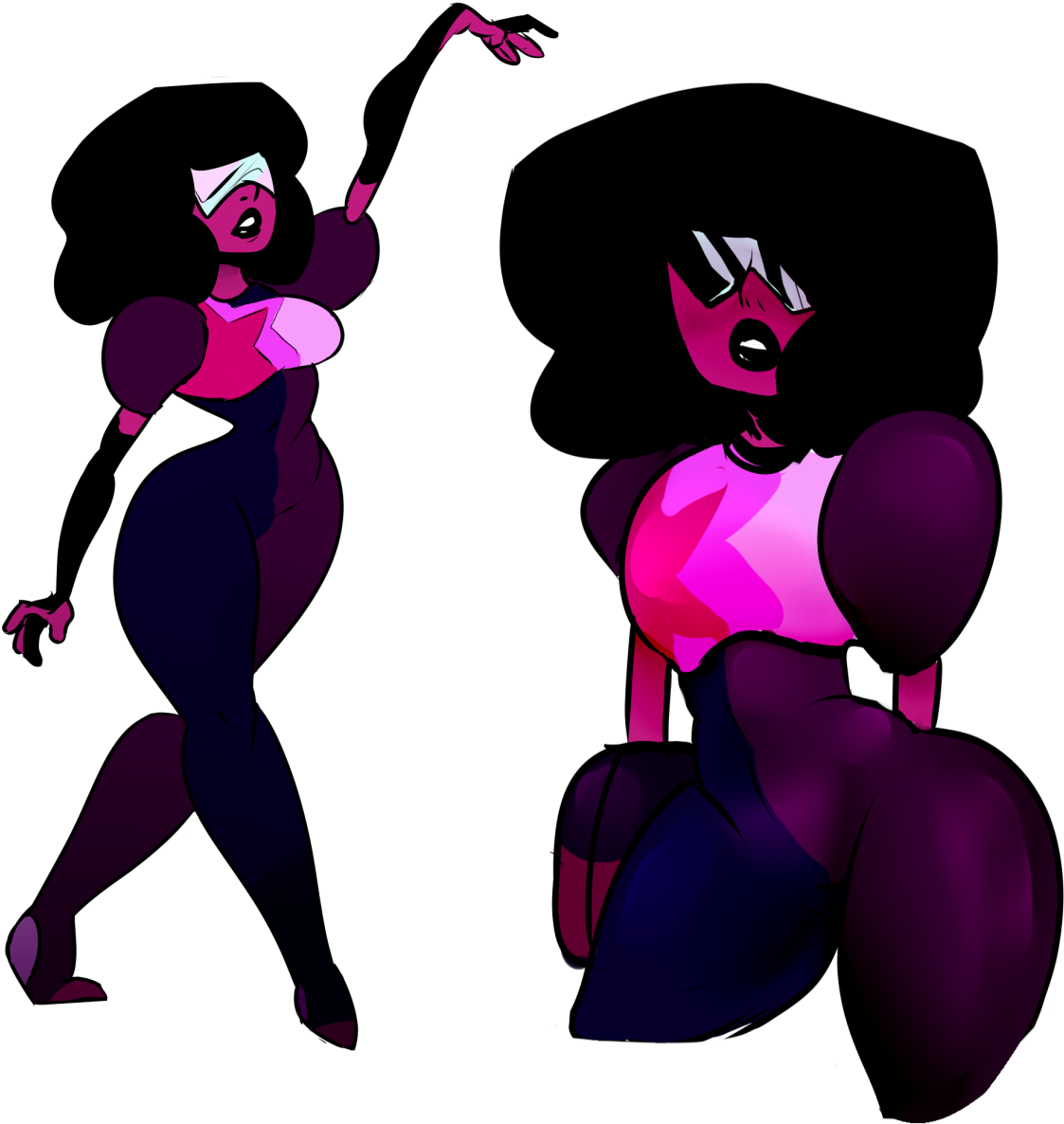 Steven Universe - Garnet (1280x1290)