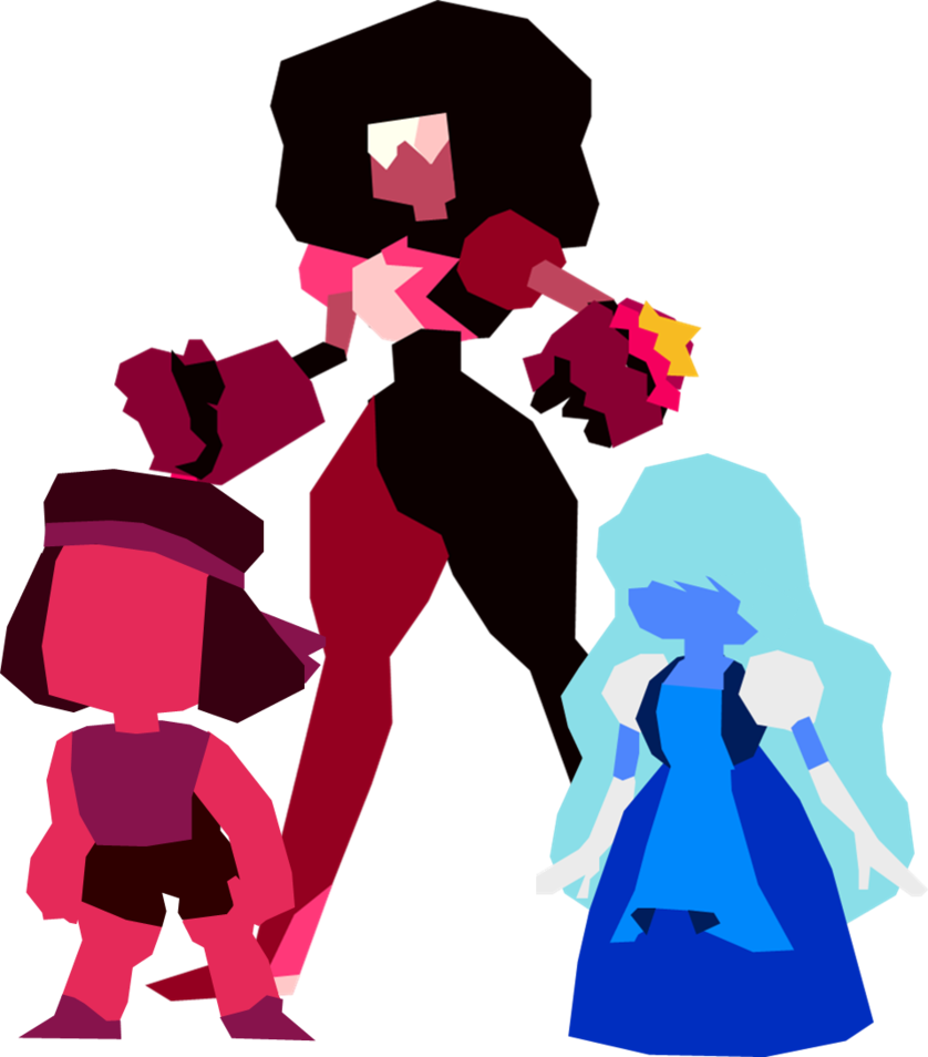 Steven Universe Ruby - Cartoon Network Steven Universe Garnet (838x954)