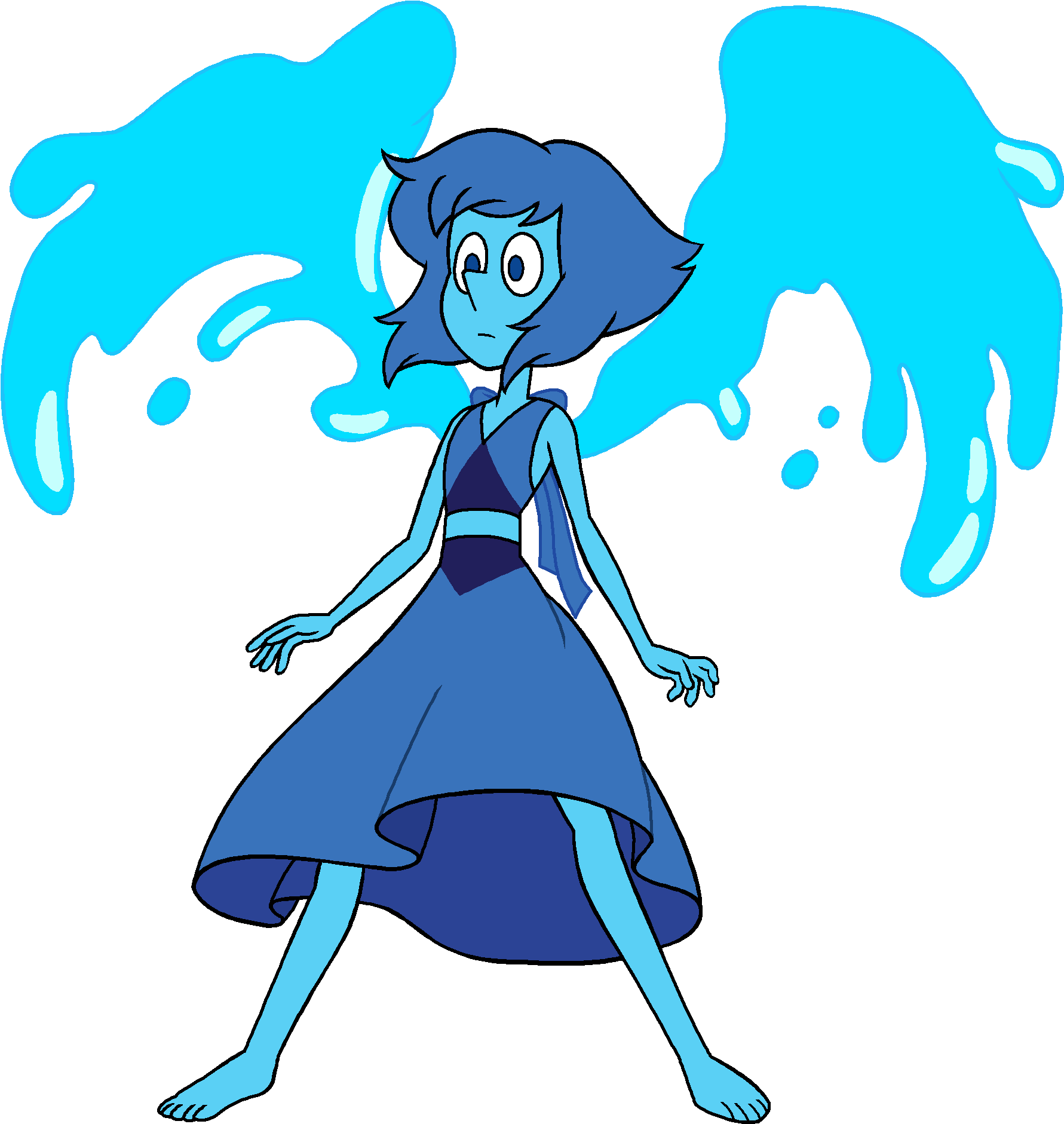 Steven Universe Wiki Fandom - Steven Universe Lapis Lazuli Amethyst (1831x1910)