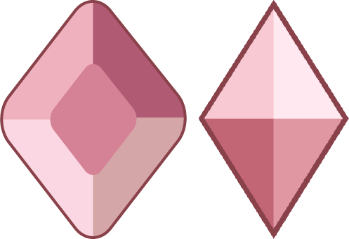 497 X 340 4 - Steven Universe Gemsona Gemstone Vectors (497x340)