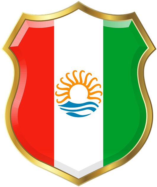 Shield Clipart Warrior Shield - Emblem (537x640)