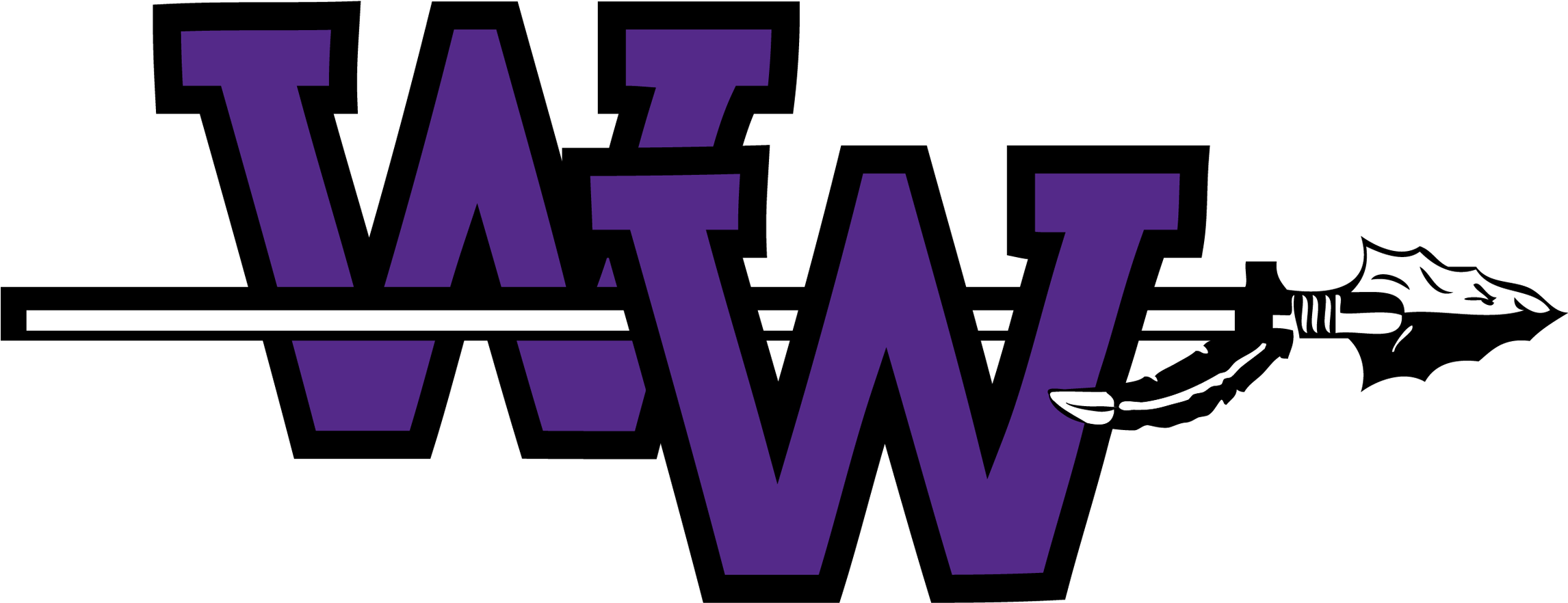 School Logo - Woodhaven High School Logo (2554x1088)