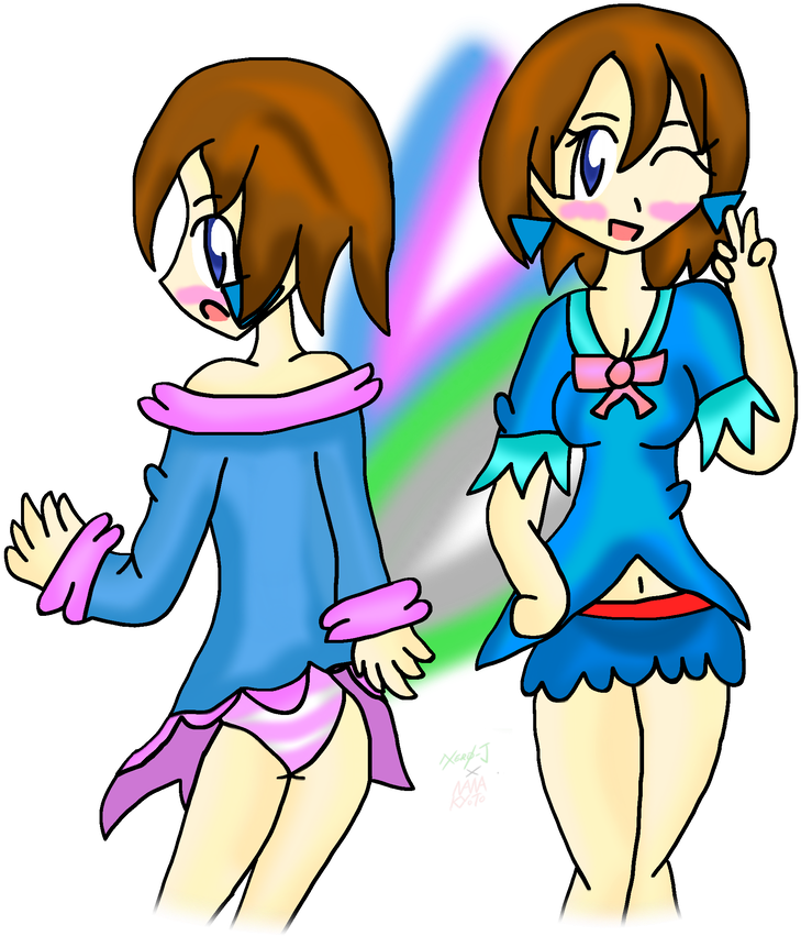 Nana's Clothes ~art Trade~ By Nana-kyoto - Cartoon (841x950)