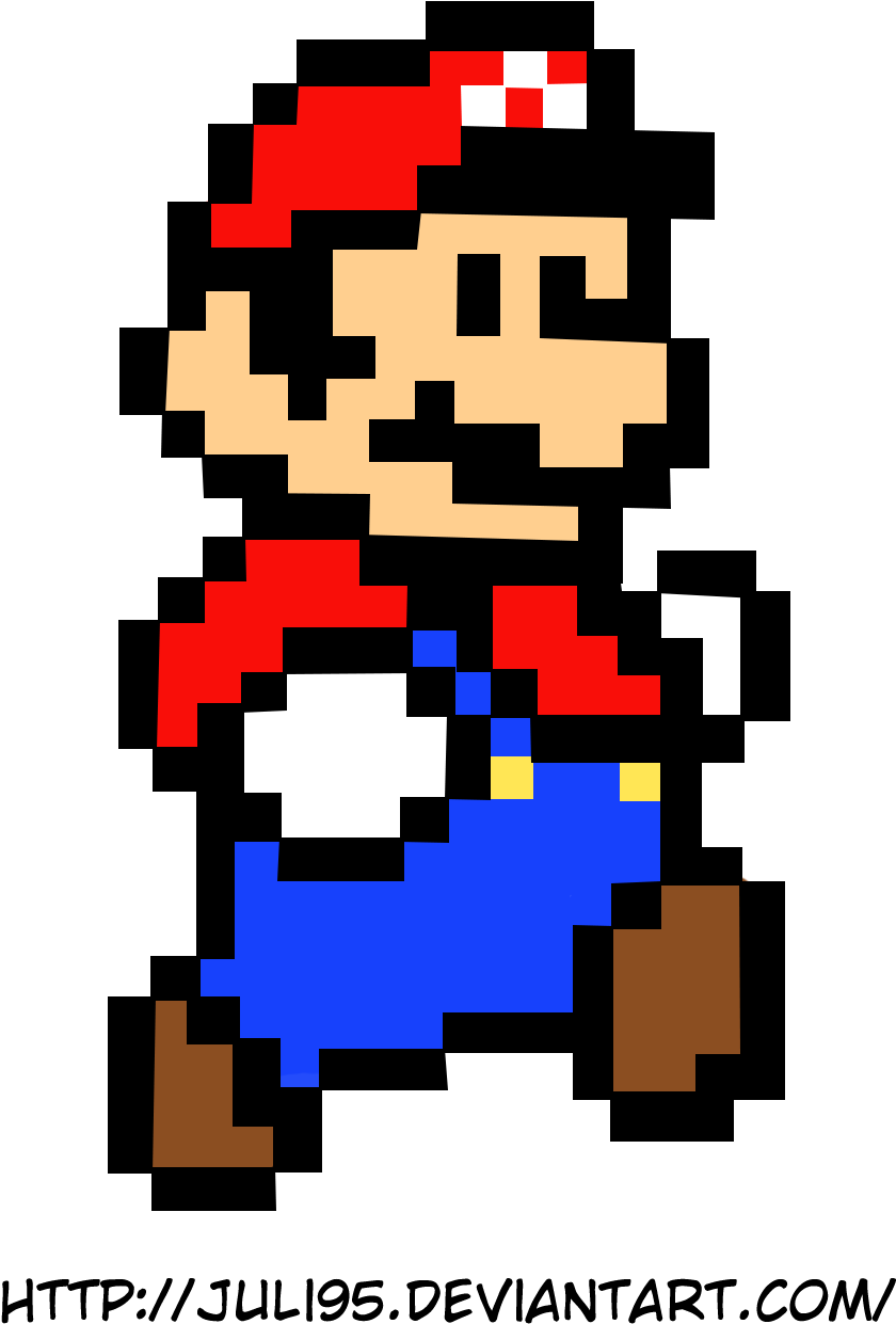 Super D World Characters - Super Mario Bros Pixel (924x1299)