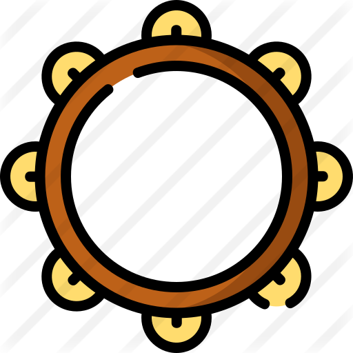 Tambourine Free Icon - Icon (512x512)