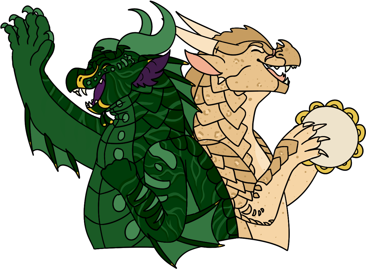 Feel The Beat From The Tambourine By Skaiagalaxy - Cartoon (1335x978)