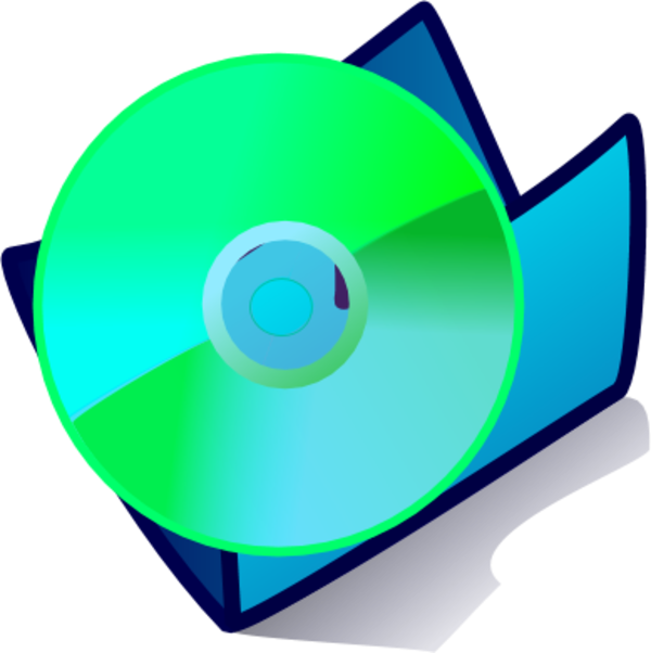 Dvd Folder Clip Art - Compact Disc (600x602)