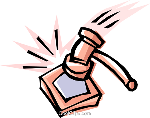 Cool Gavel Royalty Free Vector Clip Art Illustration - Operational Efficiency (480x378)