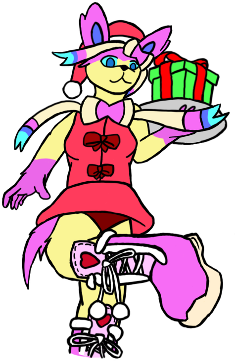 Season's Greetings From Liesel By Tony-akita - Cartoon (775x1031)