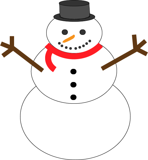 Spread The Holiday Cheer With Your Friends And Family - Snowman (515x560)