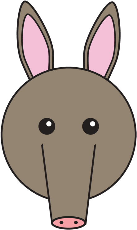 Aardvark - Cartoon (800x800)