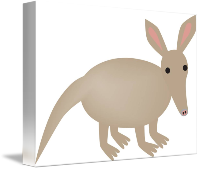Aardvark By Laurie T - Hare (650x551)