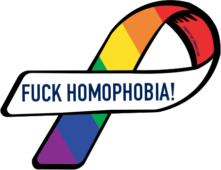 Fuck Homophobia - Thats Fucking Gay (455x350)