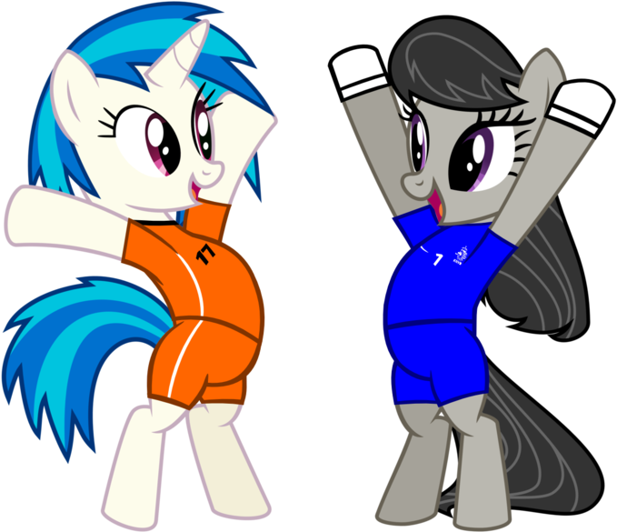 Ironm17, Clothes, Dj Pon 3, Football, Gloves, Jersey, - Mylittlepony (699x600)