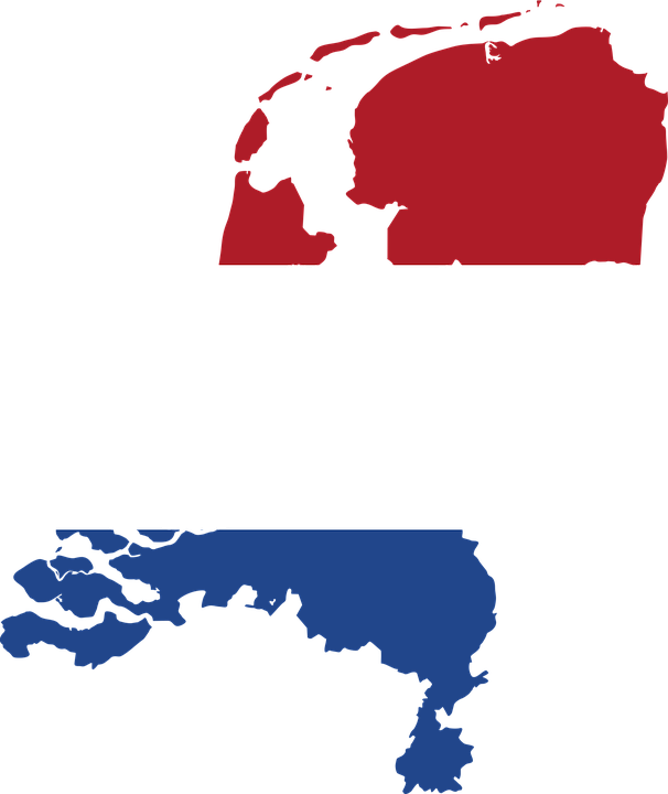 Netherlands, Holland, Dutch, Country, Europe, Flag - Netherlands Flag Map (606x720)
